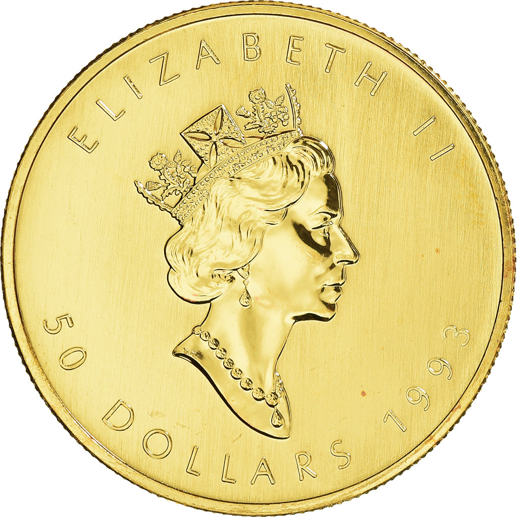 Münze, Kanada, Elizabeth II, 50 Dollars, 1993, Royal Canadian Mint, Ottawa