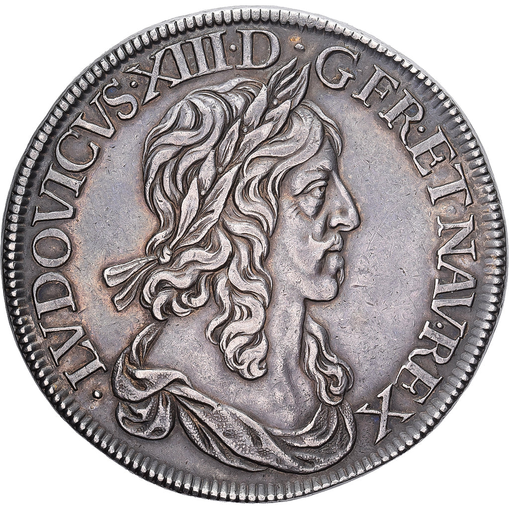 Francia, Louis XIII, Ecu, Essai de l'écu à la Monnaie assise, 1641, Paris