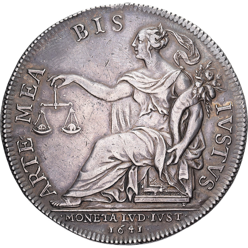 Francia, Louis XIII, Ecu, Essai de l'écu à la Monnaie assise, 1641, Paris