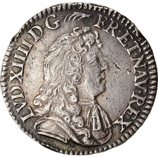 Frankreich, Louis XIV, 1/12 Écu à la cravate, 1681, Paris, 2nd semestre