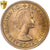 Gran Bretaña, Elizabeth II, Sovereign, 1966, Oro, PCGS, MS64, Spink:4125