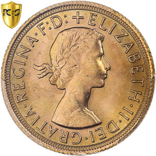 Grande-Bretagne, Elizabeth II, Souverain, 1967, Or, PCGS, MS64, Spink:4125