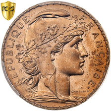 France, 20 Francs, Marianne, 1912, Paris, Gold, PCGS, MS66, Gadoury:1064a