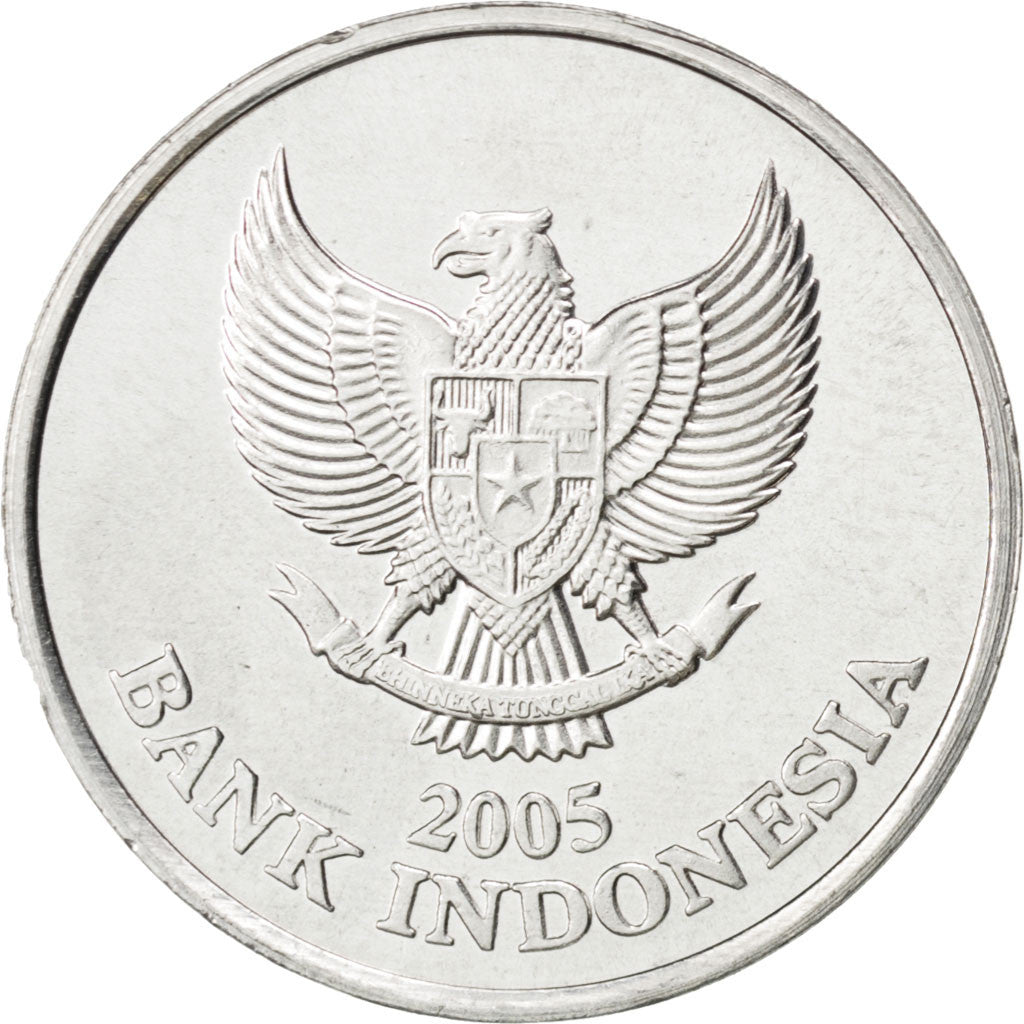 Coin, Indonesia, 100 Rupiah, 2005, MS(63), Aluminum, KM:61