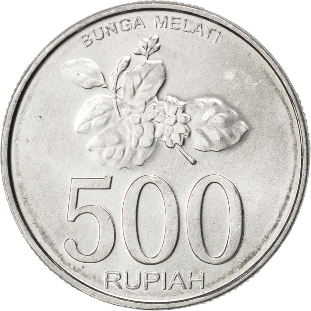 Coin, Indonesia, 500 Rupiah, 2003, MS(63), Aluminum, KM:67