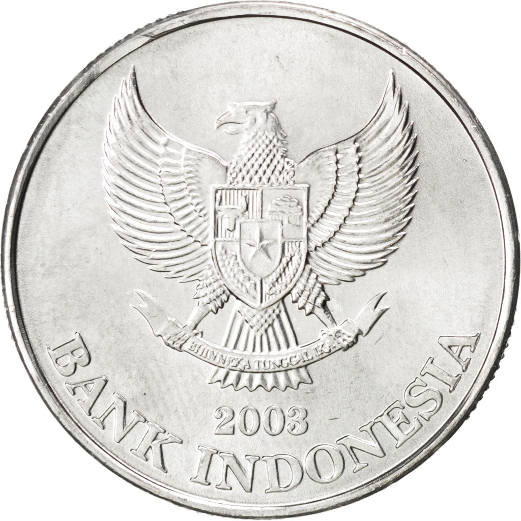 Coin, Indonesia, 500 Rupiah, 2003, MS(63), Aluminum, KM:67