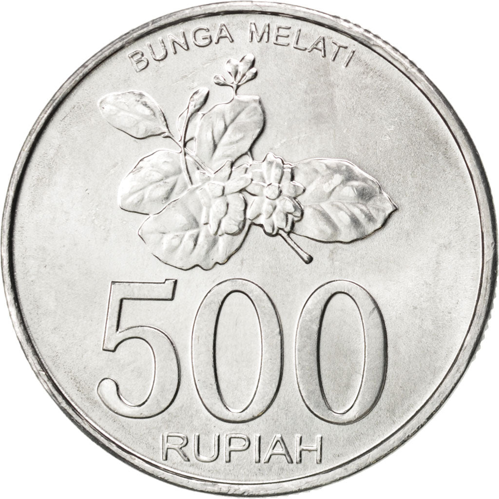 Coin, Indonesia, 500 Rupiah, 2003, MS(63), Aluminum, KM:67
