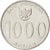 Coin, Indonesia, 1000 Rupiah, 2010, MS(63), Nickel plated steel, KM:70