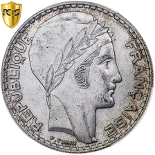 Coin, France, Turin, 20 Francs, 1938, Paris, PCGS, MS64, MS(64), Silver, KM:879