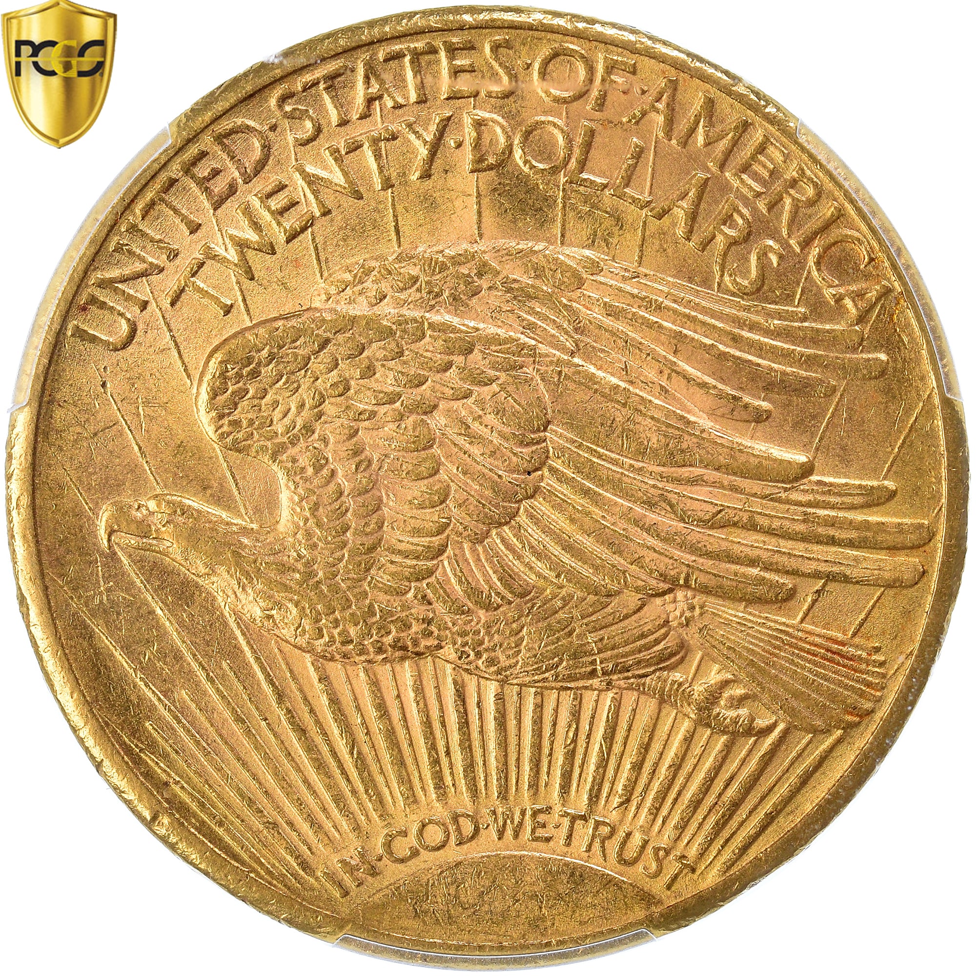 United States, 20 Dollars, Saint-Gaudens, 1924, Philadelphia, Gold, PCGS, MS63