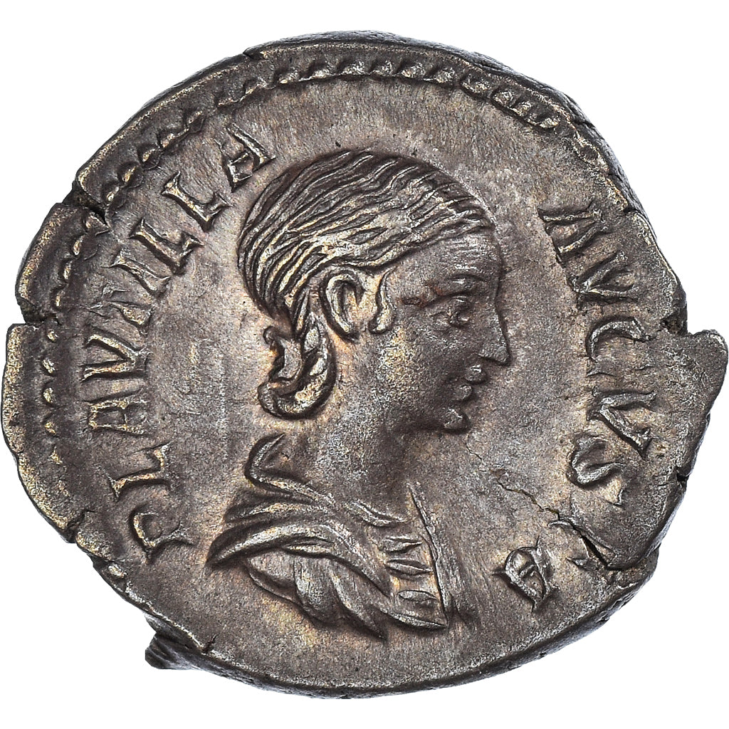 Plautilla, Denarius, 202-205, Rome, Silver, AU(55-58), RIC:367