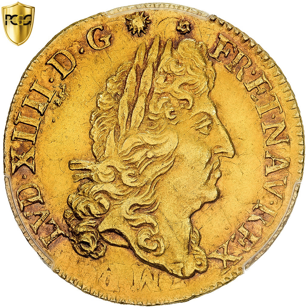 France, Louis XIV, Louis d'Or, Louis d'or à l'écu, 1692, Amiens, Gold, PCGS