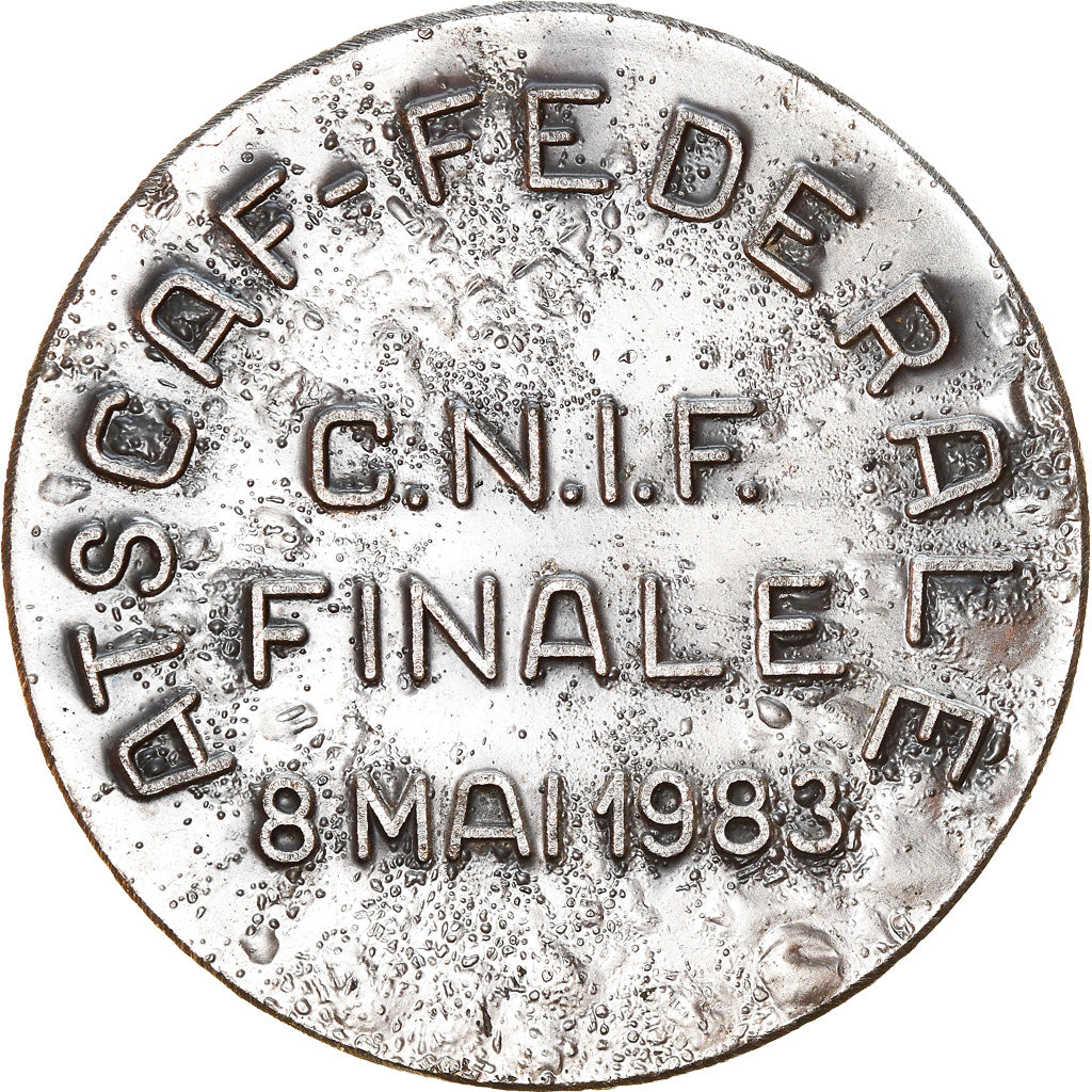 France, Médaille, Hand-Ball, C.N.I.F, Finale, Sports & leisure, 1983, TTB