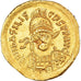 Basiliscus, Solidus, 475-476, Constantinople, Gold, AU(55-58), RIC:1003