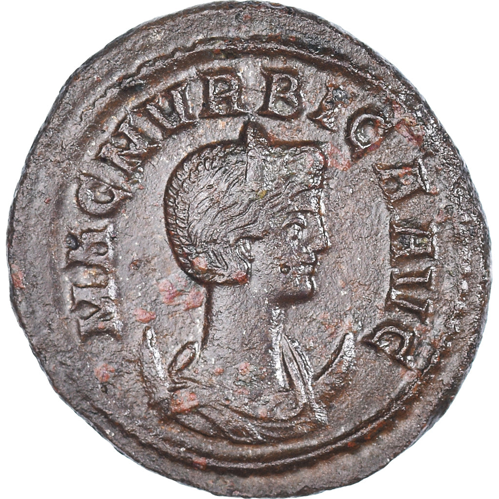 Magnia Urbica, Aurelianus, 283-285, Rome, Biglione, SPL-, RIC:343