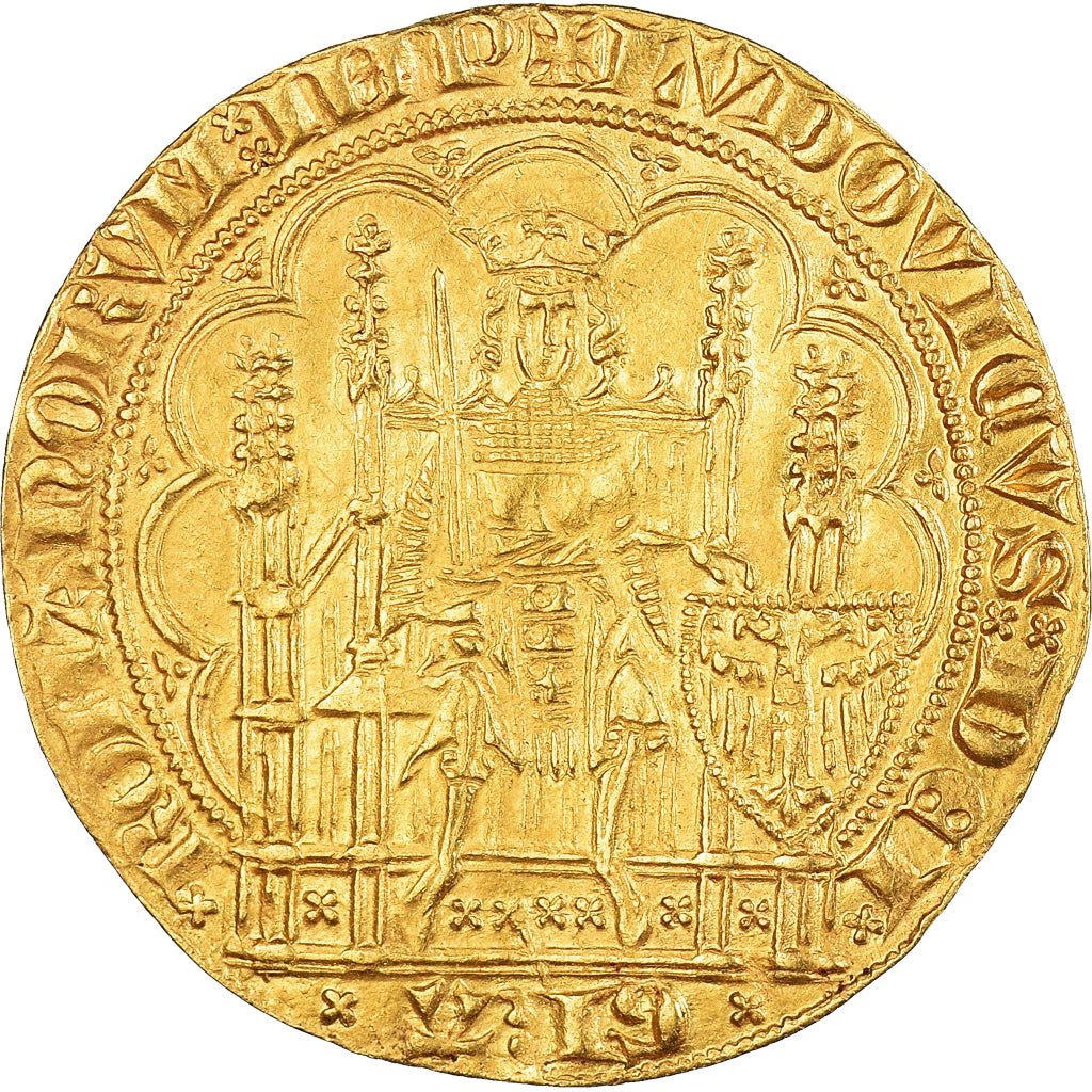 Duchy of Brabant, Jean III in the name of Louis IV, Chaise d'or à l'écu