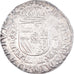 Pays-Bas espagnols, Philippe II, 1/2 Écu de Bourgogne, 1570, Anvers, Argent