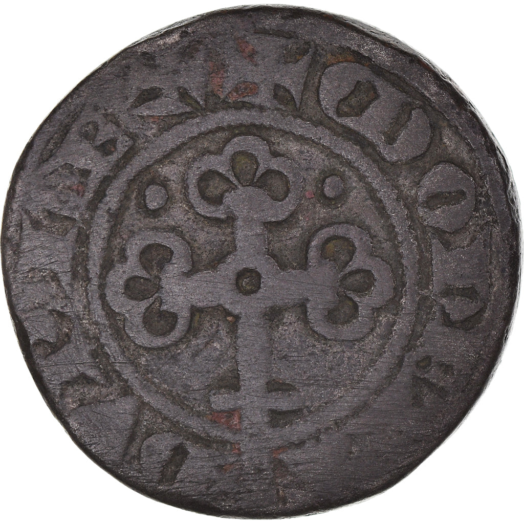 Moeda, França, Philippe VI, Piéfort, Double Tournois, VF(30-35), Lingote