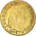 Francia, Louis XIV, Louis d'or aux 8L, tête nue, 1673, Bayonne, Oro, MBC+