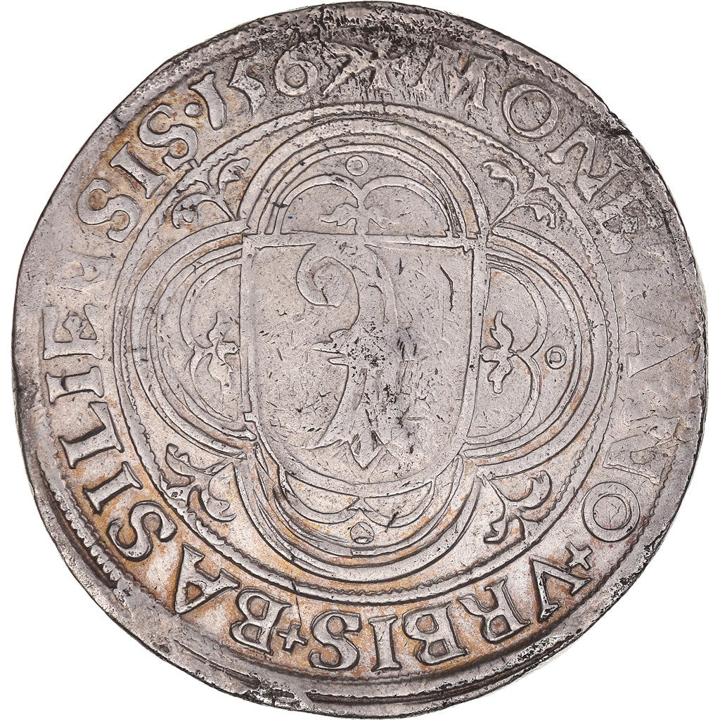 City of Basel, 60 Kreuzer, 1567, Basel, Argento, BB