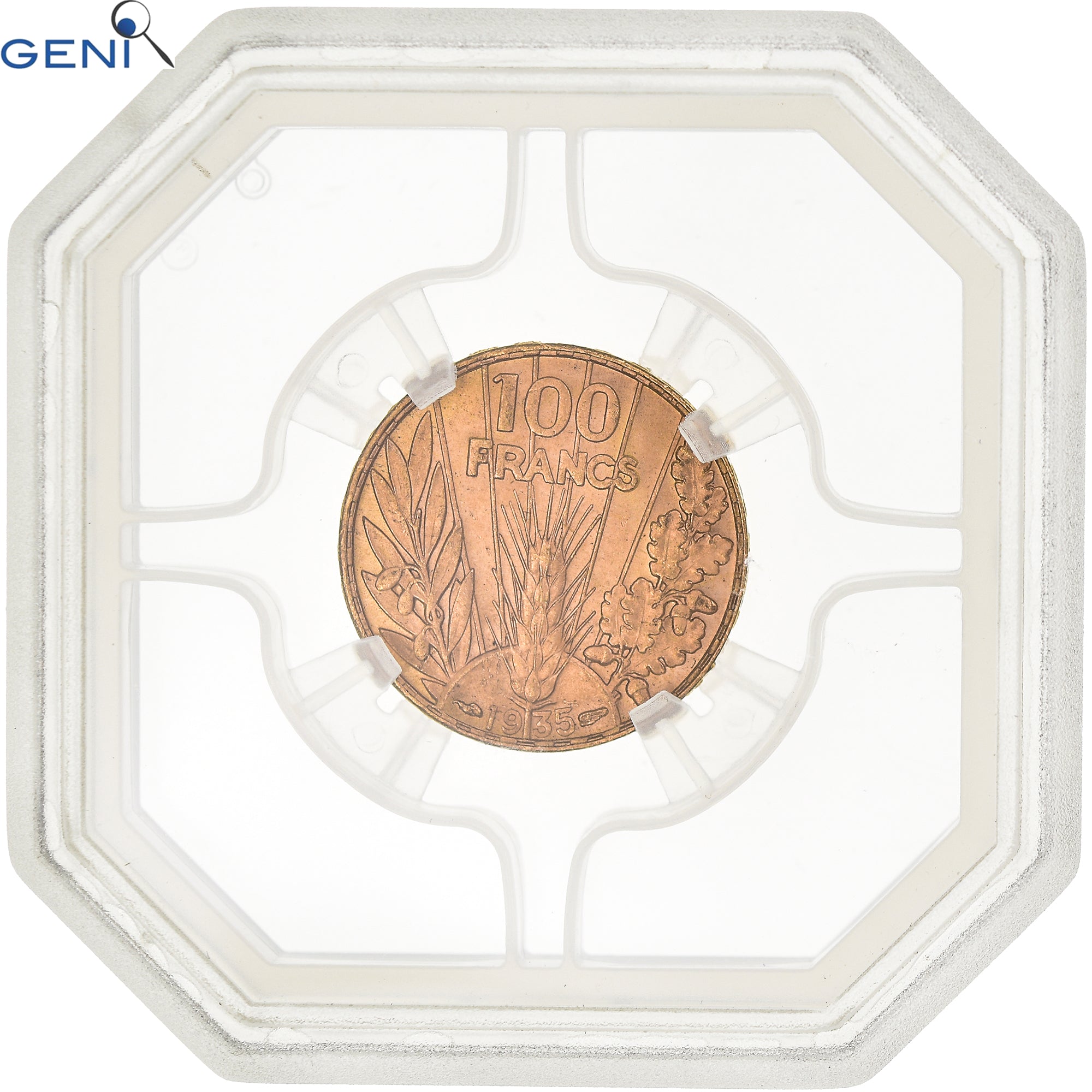 France, 100 Francs, Bazor, 1935, Paris, Or, GENI, SUP+, KM:880