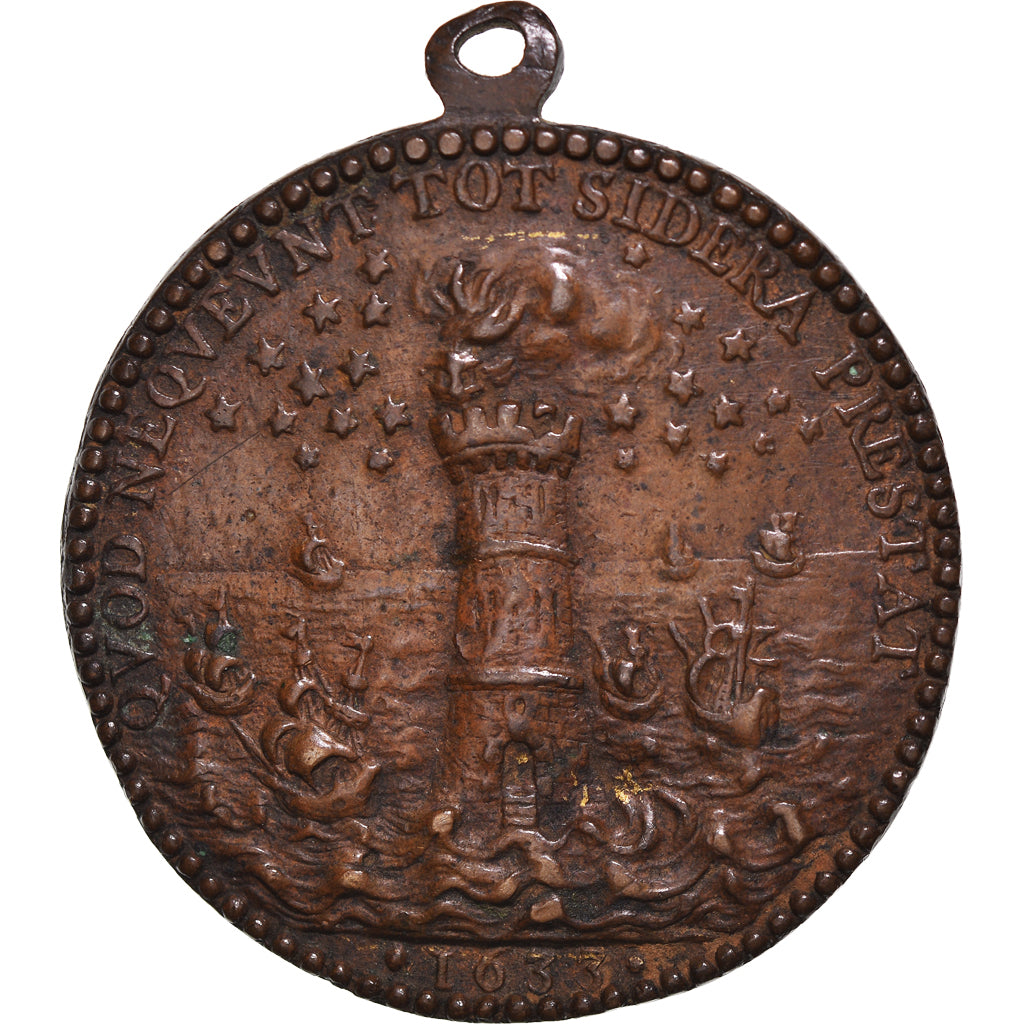 France, Medal, François de Bassompierre, 1633, EF(40-45), Bronze