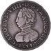 Coin, France, Charles IX, Piéfort, 1/2 Teston, 1573, Paris, EF(40-45), Silver