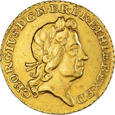 Grande-Bretagne, George I, 1/4 Guinea, 1718, Londres, Or, TTB, Spink:3638