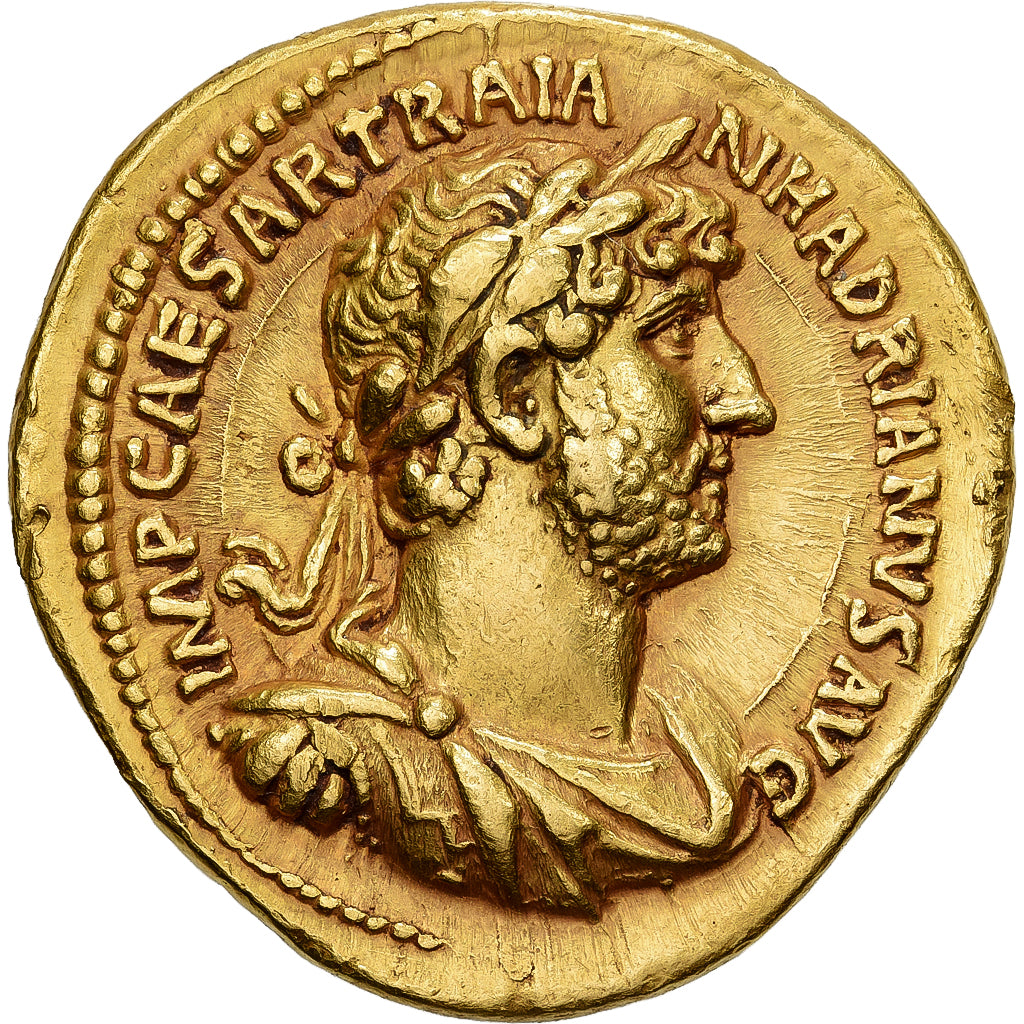 Hadrian, Aureus, 120-121, Rome, Gold, AU(50-53), RIC:383