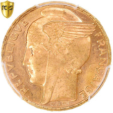 France, 100 Francs, Bazor, 1935, Paris, Gold, PCGS, MS63, Gadoury:1148, KM:880