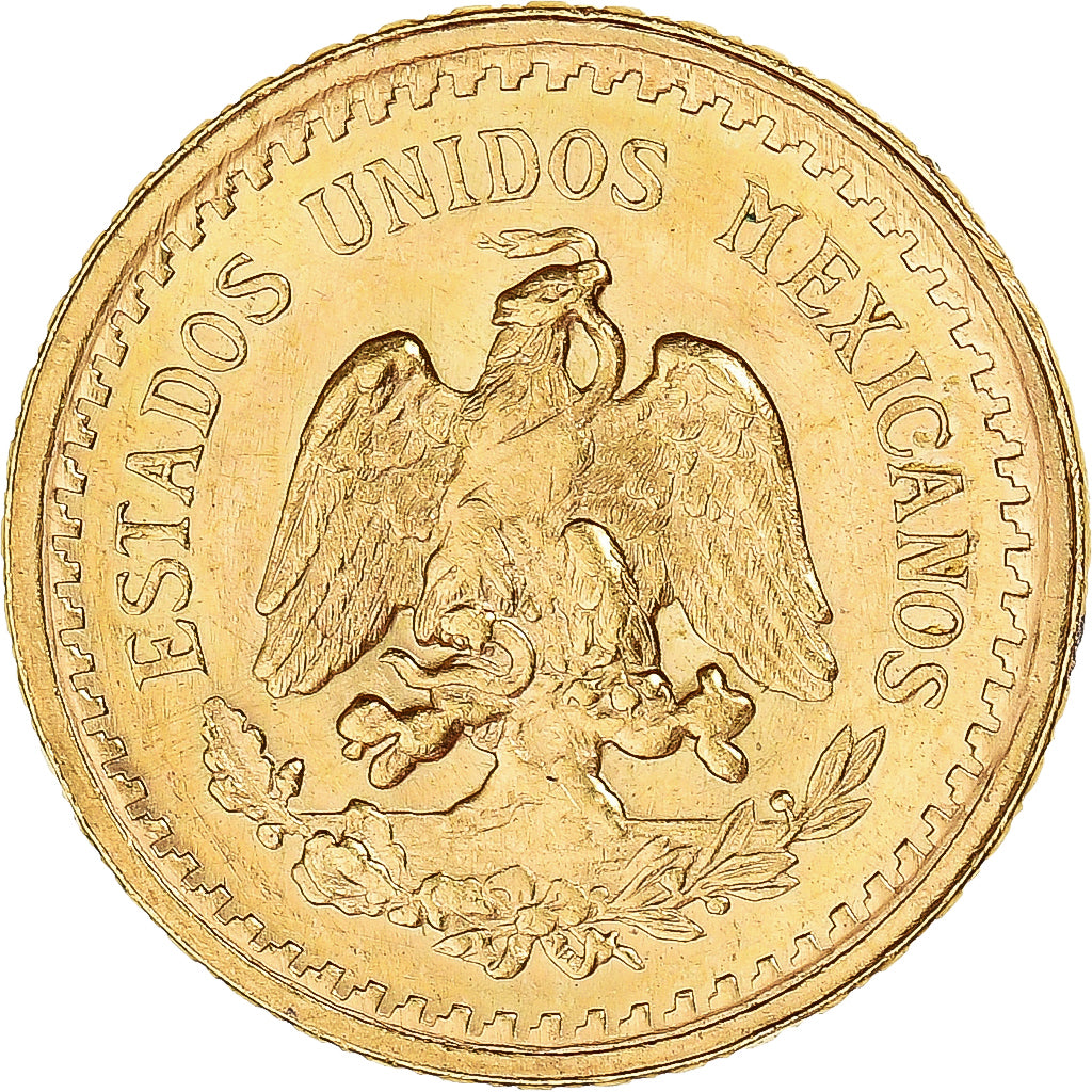 Münze, Mexiko, 2 1/2 Pesos, 1945, Mexico, UNZ+, Gold, KM:20
