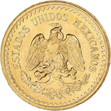 Münze, Mexiko, 2 1/2 Pesos, 1945, Mexico, UNZ+, Gold, KM:20