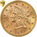 United States, 10 Dollars, Coronet Head, 1893, Philadelphia, Gold, PCGS, MS63