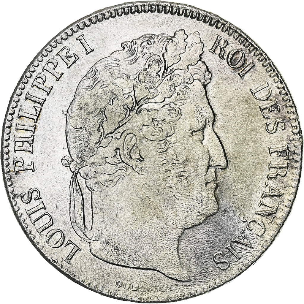 France, Louis-Philippe, 5 Francs, 1834, Paris, EF(40-45), Silver, KM:749.1