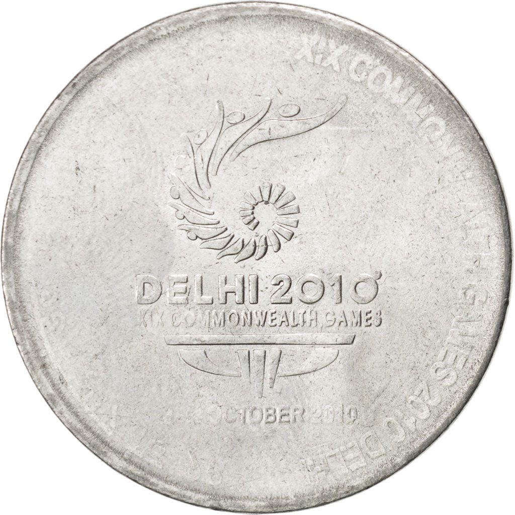 Monnaie, INDIA-REPUBLIC, 2 Rupees, 2010, SPL, Stainless Steel, KM:401