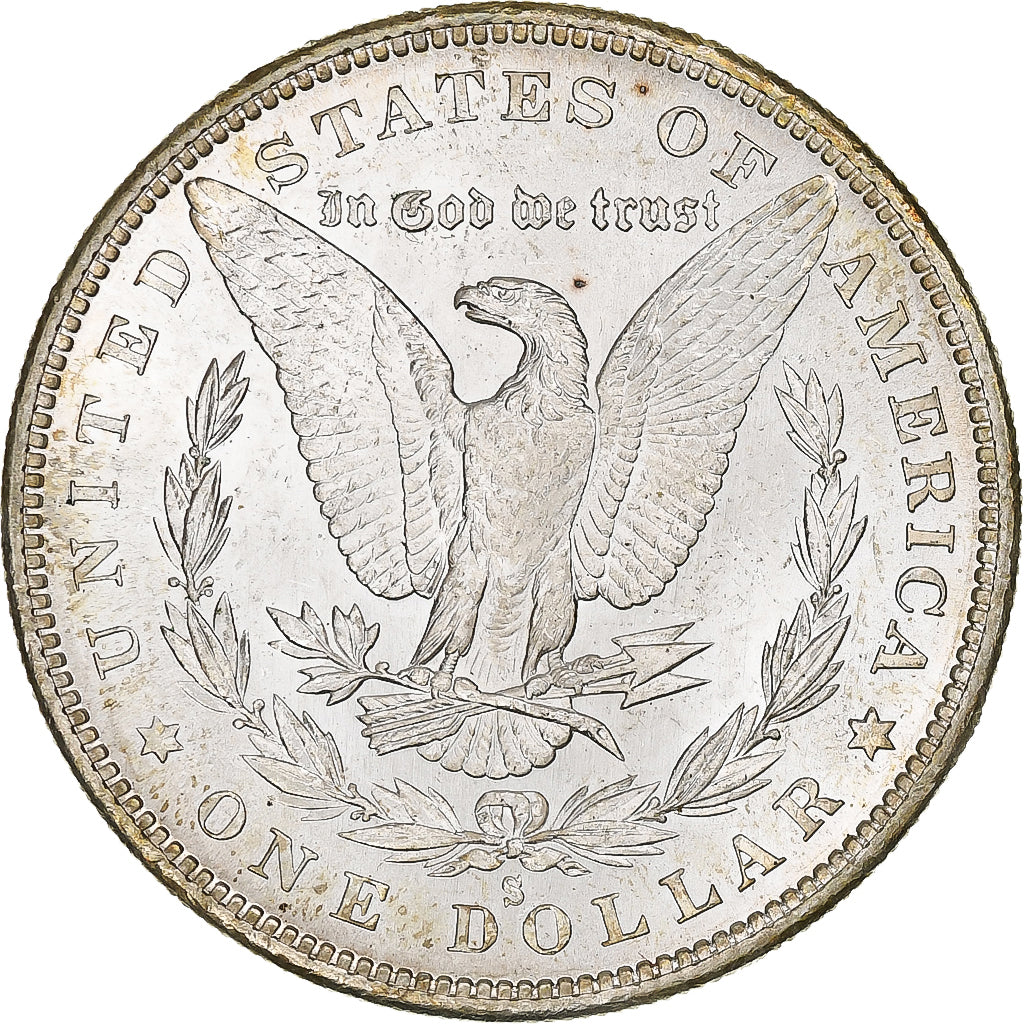 Stati Uniti, Dollar, Morgan Dollar, 1880, San Francisco, Argento, FDC, KM:110