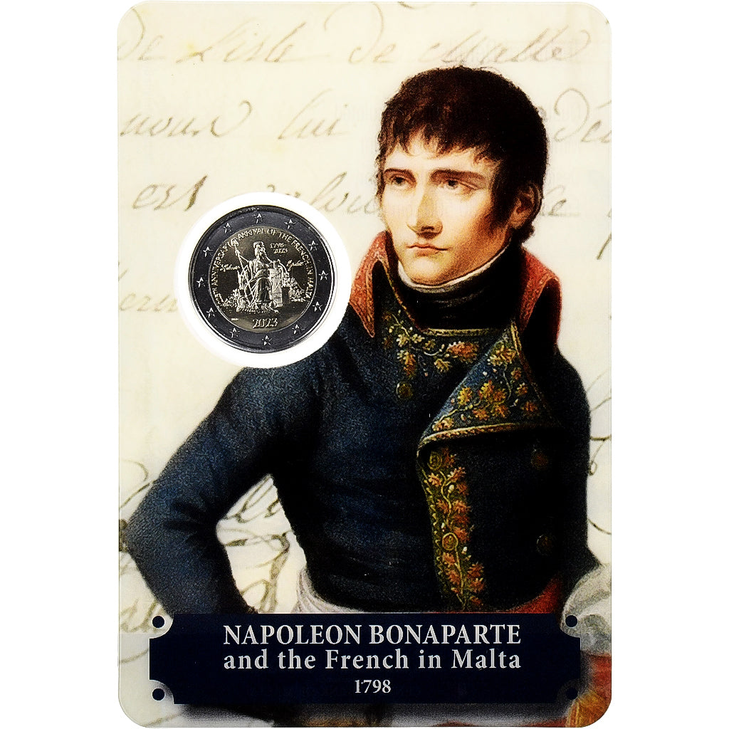 Malta, 2 Euro, Occupation française à Malte, 2023, Royal Dutch Mint