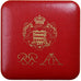 Monaco, Coffret 1,2 et 5 c., 2005, Pessac, Copper Plated Steel, MS(65-70)