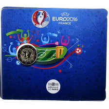 Francia, 2 Euro, UEFA Euro 2016, 2016, MDP, Bimetallico, FDC