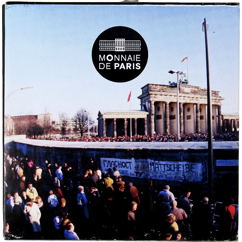 Francia, 2 Euro, 30th Anniversary, Fall of the Berlin Wall, FS, 2019, MDP