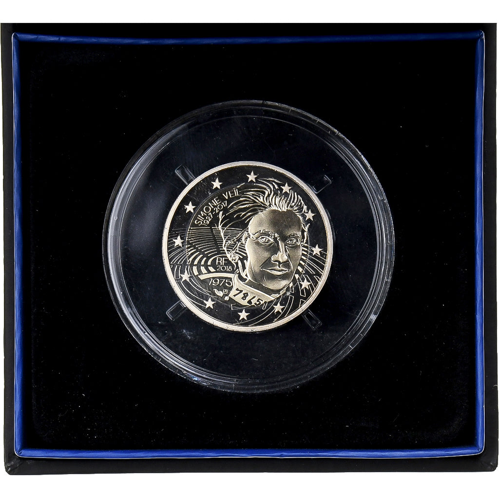France, 2 Euro, Simone Veil, Proof, 2018, MDP, Bimetallic, MS(65-70)