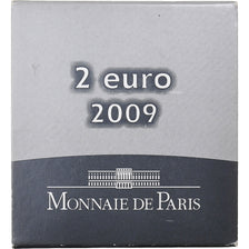 France, 2 Euro, 10 Years of EMU, Proof, 2009, MDP, Bimetallic, MS(65-70)