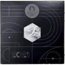 France, 10 Euro, JO Paris 2024 - Marianne, 2021, MDP, Argent, FDC