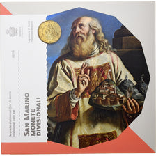 San Marino, Set 1 ct. - 2 Euro, Coin card, 2016, Rome, MS(65-70)