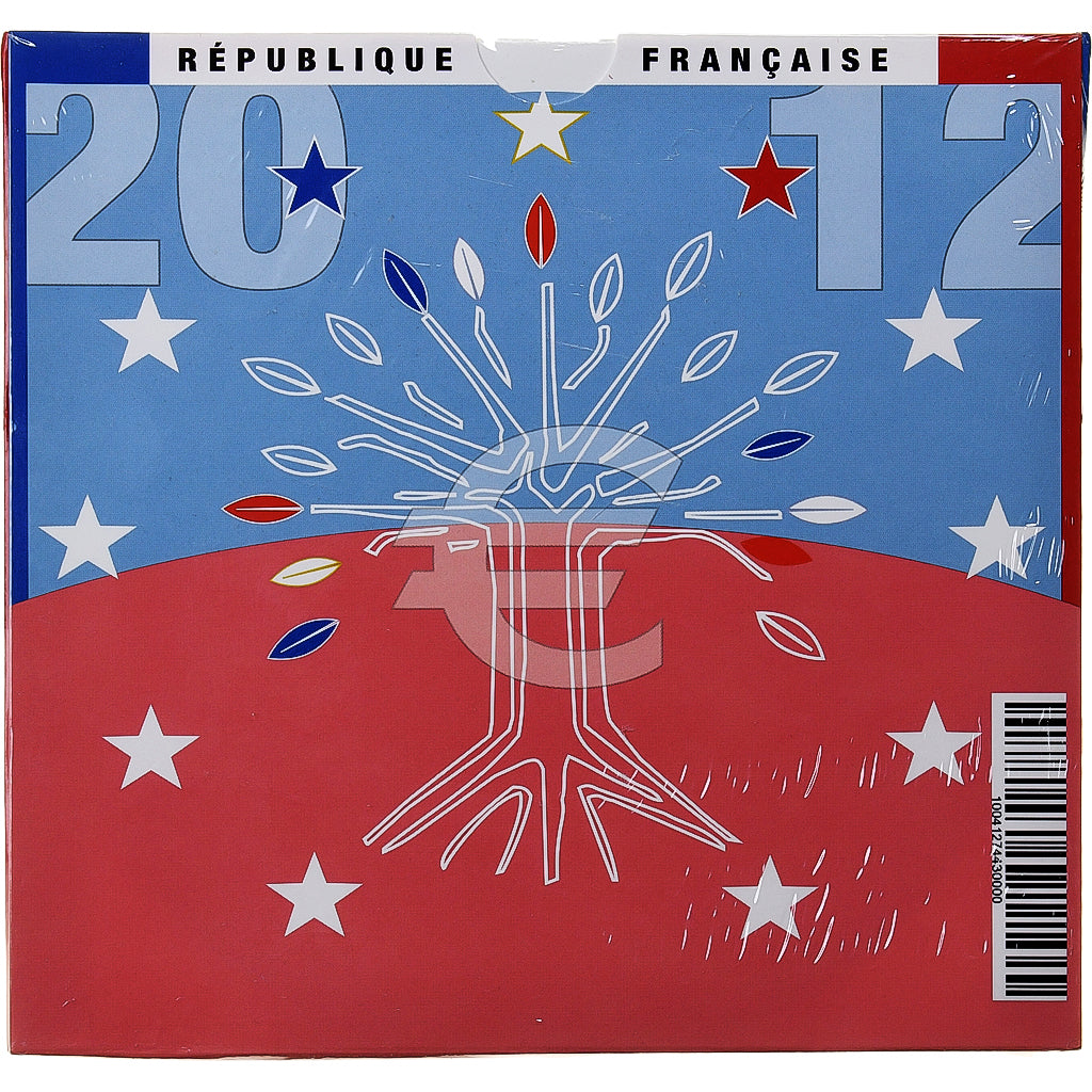 Frankreich, Coffret 1c. à 2€, 2012, MDP, STGL