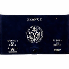 France, Coffret 1 c. à 100 frs., 1982, MDP, série FDC, MS(65-70)