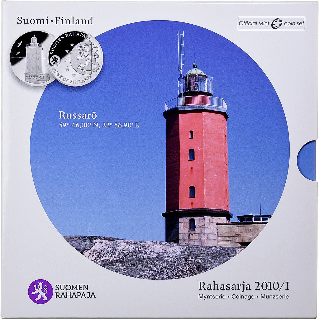 Finlandia, Set 1 ct. - 2 Euro + Token, 2010, Mint of Finland, N.C., FDC