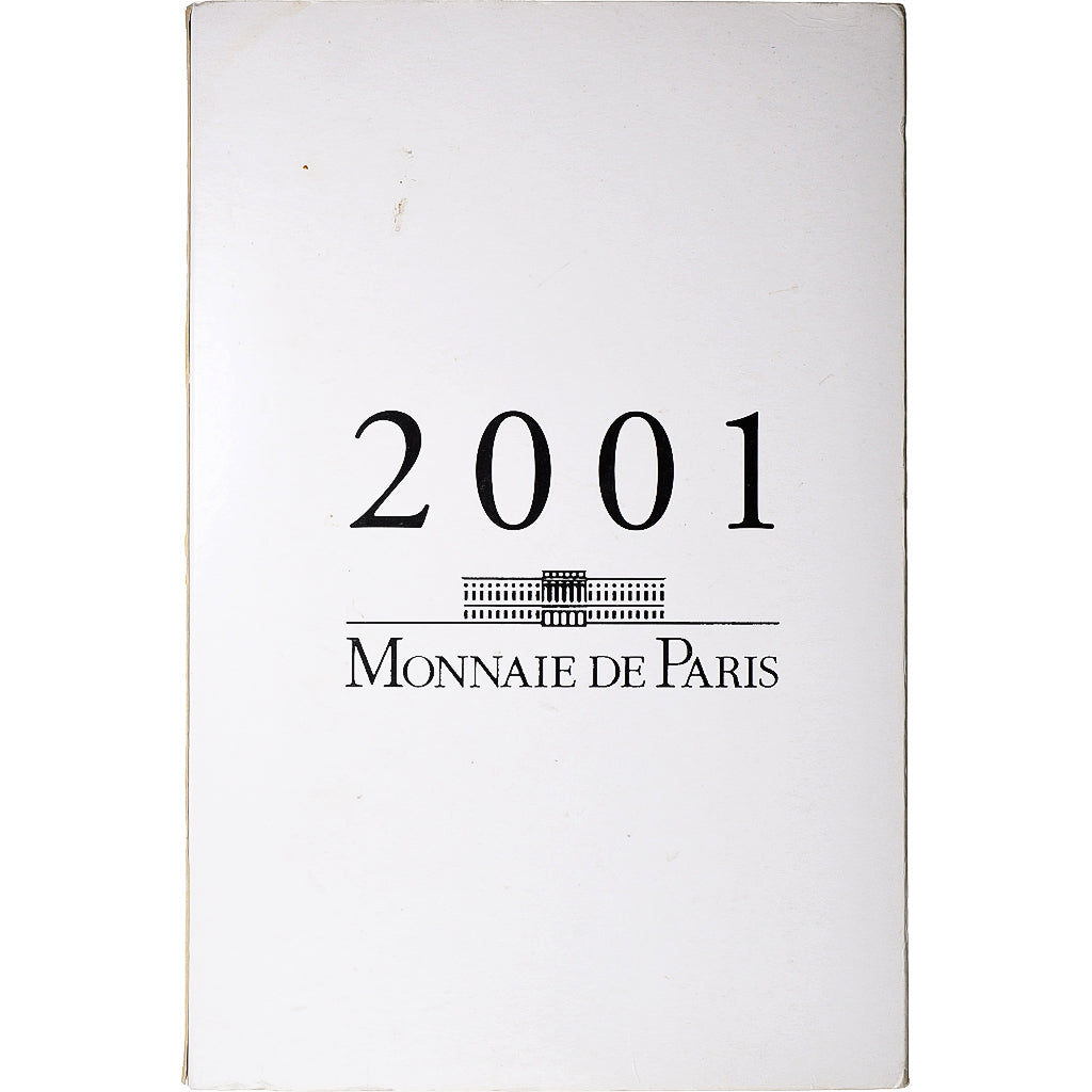 France, Coffret 1 c. à 100 frs., 2001, MDP, Proof, MS(65-70)