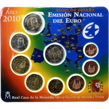 Spanien, Set 1 ct. - 2 Euro, 2010, Madrid, STGL