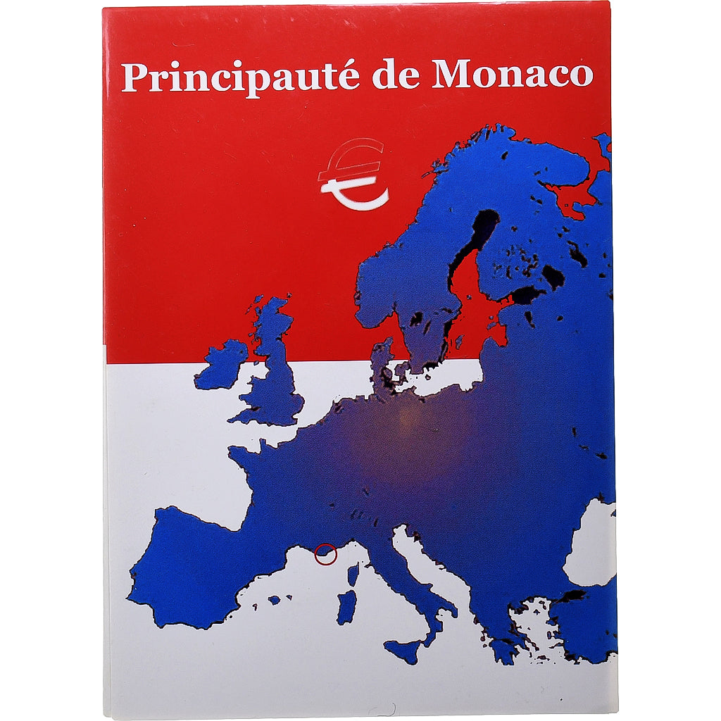 Monaco, Coffret 10 c. - 2 Euro, série FDC, 2002, MDP, n.v.t., FDC